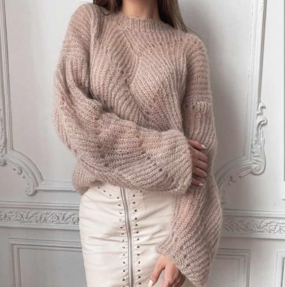 Свитер Волны (nikol.knitting)
