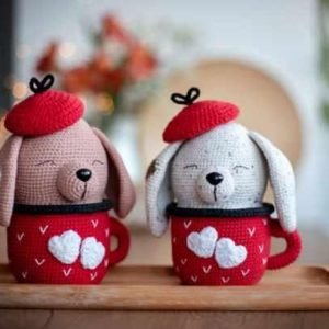 Собачки в кружках (Елена Дорогина)