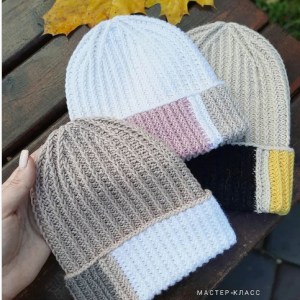 Шапочка Сolor hat (Надежда Фукалова)