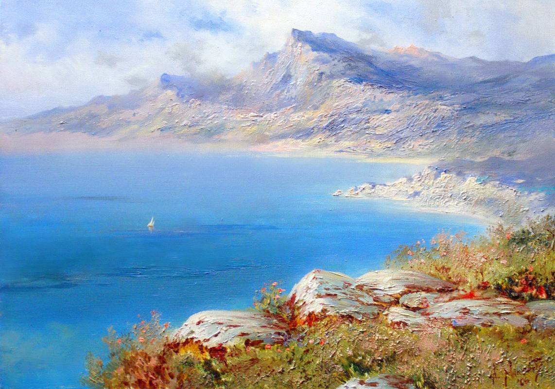 Морской пейзаж (Александр Милюков)